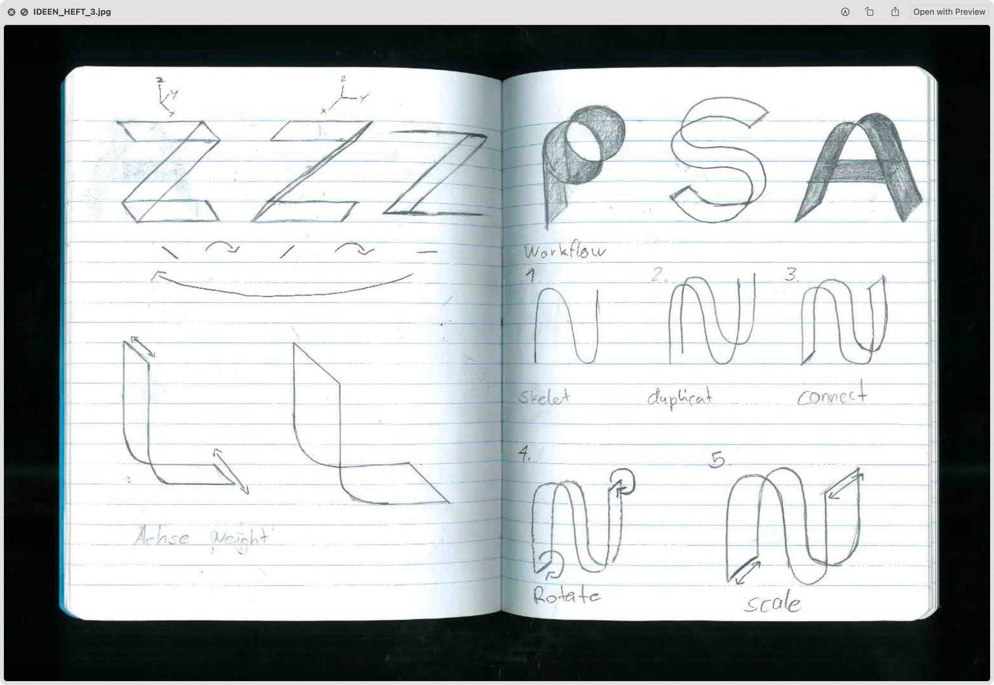 Project reference still three